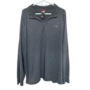 The North Face wool blend quarter zip sweater